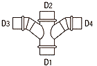 WTY管 WTY-D1×D2×D3×D4