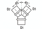 WE管 WE-D1×D2×D3